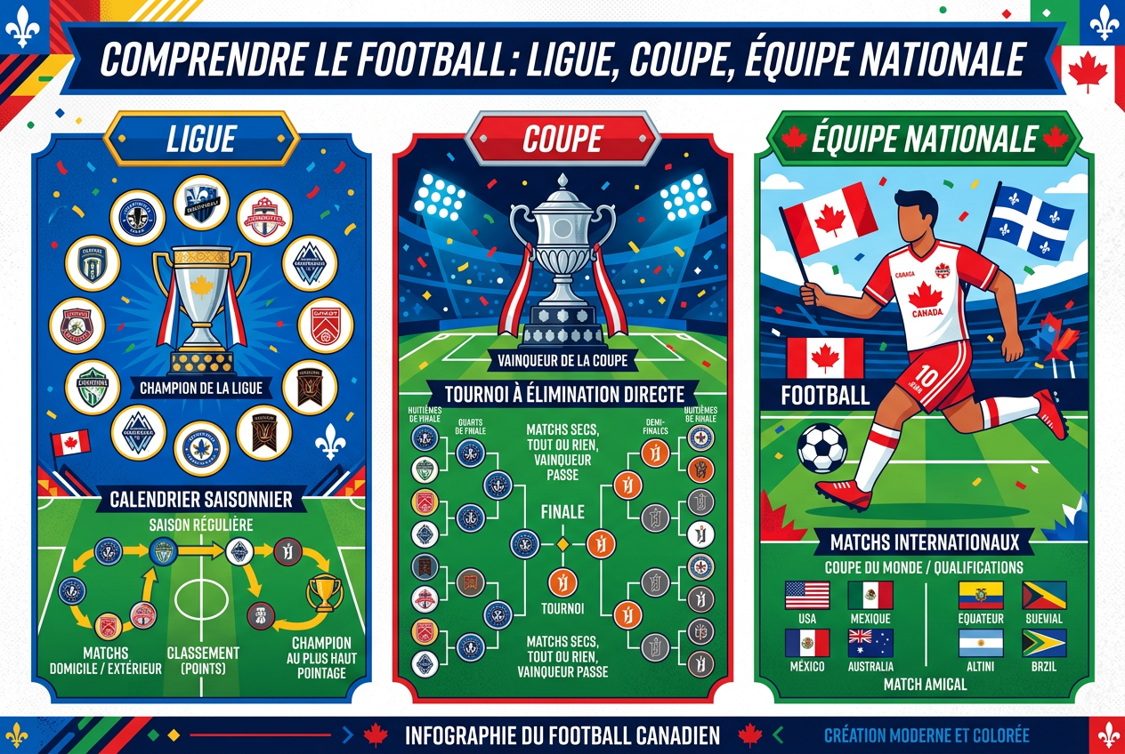 MLS, PLC, Ligue1 Québec : comprendre les ligues de soccer sans se perdre